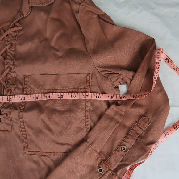 FREE PEOPLE HI-LO CRISS CROSS TOP - Picture 7 of 8